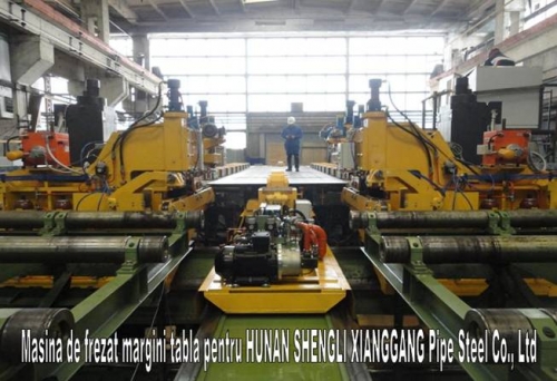 Mașină de frezat margini tablă //HUNAN SHENGLI XIANGGANG Pipe Steel Co. Ltd